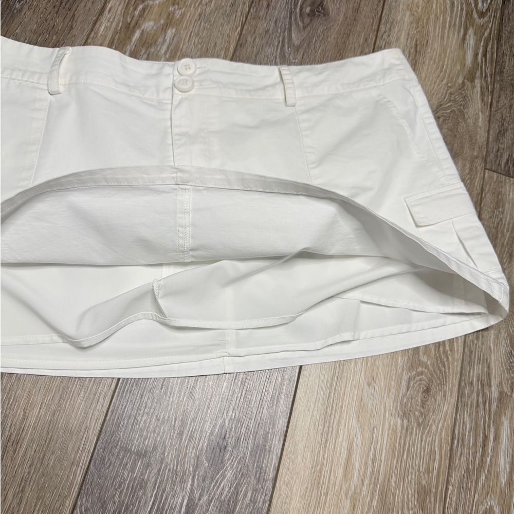 #10)  Princess Polly White Mini Skirt - Picture 8 of 10